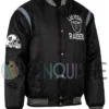 Las Vegas Raiders Tailback Varsity Jacket right