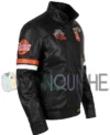 Lightning McQueen Black Leather Jacket right