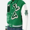 Louis Vuitton Green Varsity Jacket on Sale