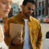 Maintenance Required Jacob Scipio Suede Leather Jacket Front