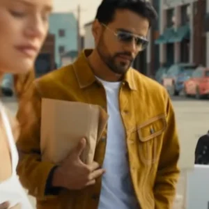 Maintenance Required Jacob Scipio Suede Leather Jacket Front