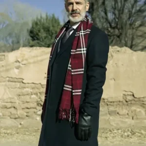 Maledictions S01 Leonardo Sbaraglia Black Coat Front