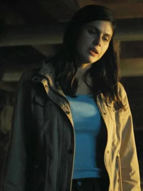 Mayfair Witches S02 Alexandra Daddario Cotton Jacket Side