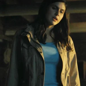 Mayfair Witches S02 Alexandra Daddario Cotton Jacket Side