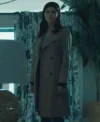 Mayfair Witches S02 Alexandra Daddario Trench Coat Back