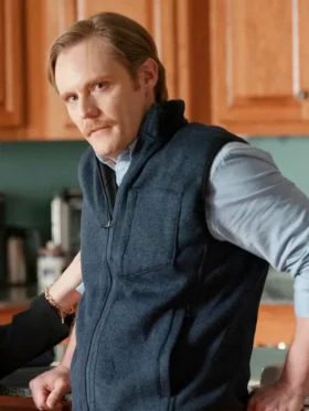 Mayfair Witches S02 Jack Huston Blue Vest