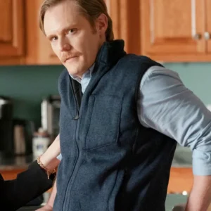 Mayfair Witches S02 Jack Huston Blue Vest