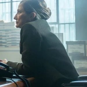 Mayor of Kingstown S04 Edie Falco Green Jacket