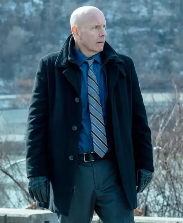 Mayor of Kingstown S04 Hugh Dillon Wool Coat
