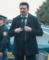 Mayor of Kingstown S04 Jeremy Renner Blue Wool Coat