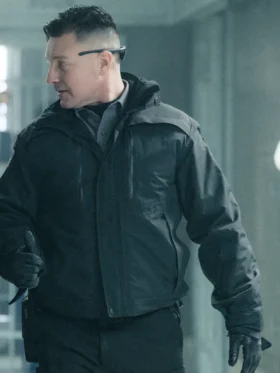 Mayor of Kingstown S04 Lane Garrison Black Jacket