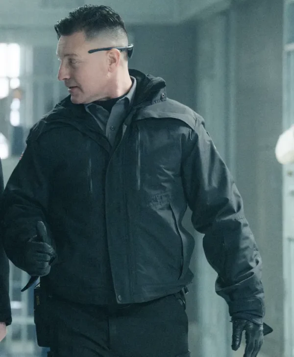 Mayor of Kingstown S04 Lane Garrison Black Jacket