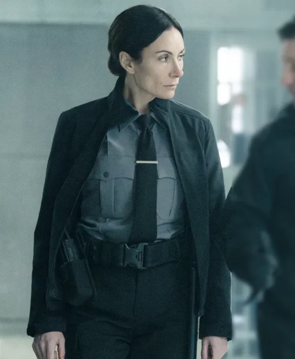Mayor of Kingstown S04 Laura Benanti Black Jacket