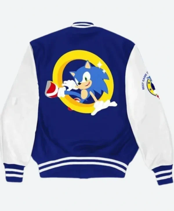 Michael Jackson Sonic The Hedgehog Varsity Jacket