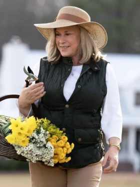 Murdaugh Death in the Family S01 Patricia Arquette Black Vest