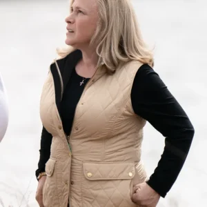 Murdaugh Death in the Family S01 Patricia Arquette Quilted Vest