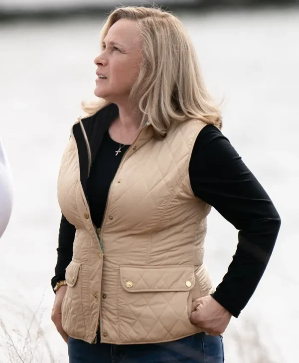 Murdaugh Death in the Family S01 Patricia Arquette Quilted Vest