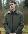 Murder Before Evensong S01 Matthew Lewis Green Coat