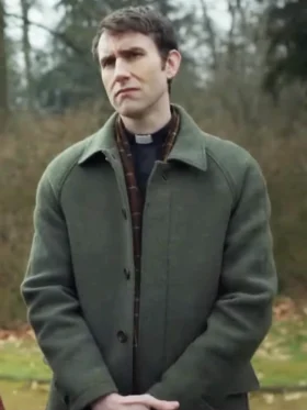 Murder Before Evensong S01 Matthew Lewis Green Coat