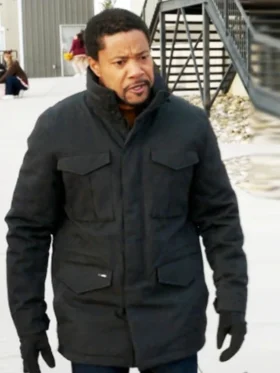 My Life With The Walter Boys S02 Coach Allen Black Jacket Front