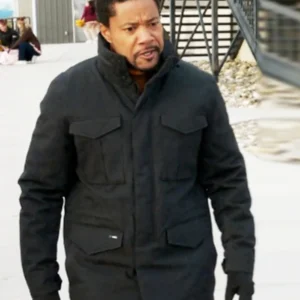 My Life With The Walter Boys S02 Coach Allen Black Jacket Front