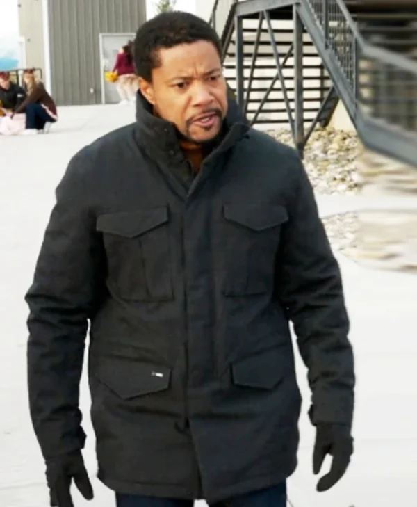 My Life With The Walter Boys S02 Coach Allen Black Jacket Front