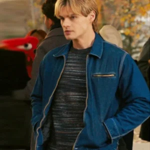 My Life With The Walter Boys S02 Cole Walter Denim Jacket Side