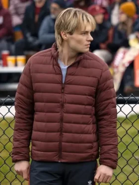 My Life With The Walter Boys S02 Cole Walter Maroon Jacket Side