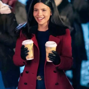 My Life With The Walter Boys S02 Nikki Rodriguez Red Coat Front