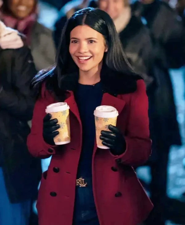 My Life With The Walter Boys S02 Nikki Rodriguez Red Coat Front