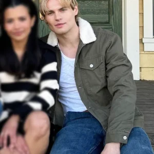 My Life With The Walter Boys S02 Noah LaLonde Green Jacket Side