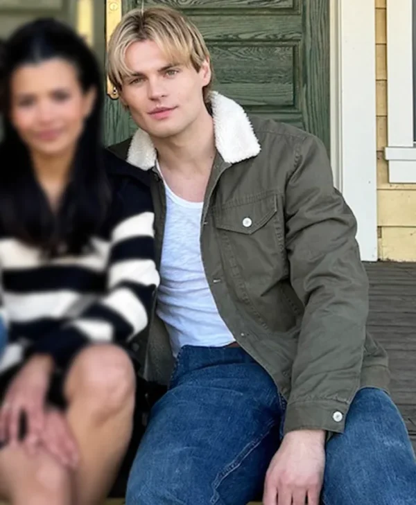 My Life With The Walter Boys S02 Noah LaLonde Green Jacket Side
