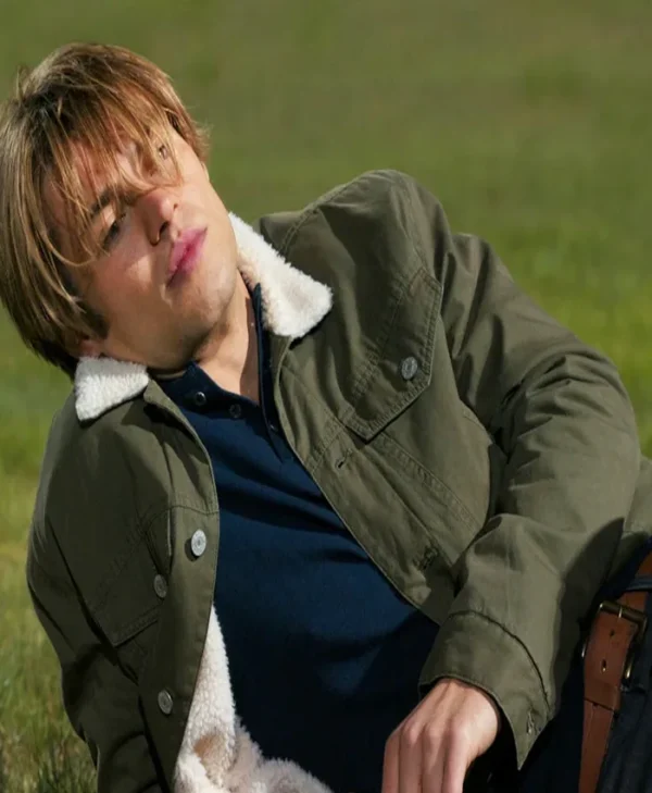 My Life With The Walter Boys S02 Noah LaLonde Green Jacket Front