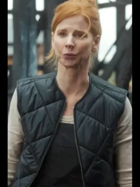 My Life With The Walter Boys S02 Sarah Rafferty Quilted Vest Front