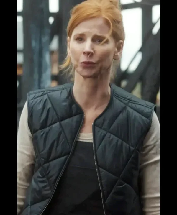 My Life With The Walter Boys S02 Sarah Rafferty Quilted Vest Front