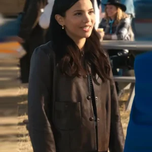 My Life with the Walter Boys S02 Jackie Howard Brown Jacket Front