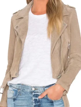 My Life with the Walter Boys S02 Jackie Howard Suede Jacket