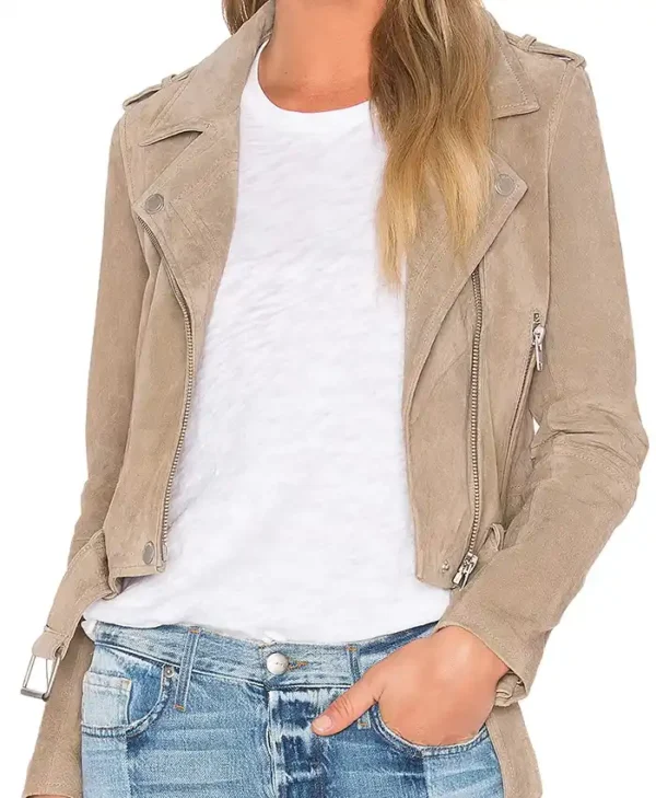 My Life with the Walter Boys S02 Jackie Howard Suede Jacket