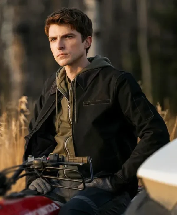 My Life with the Walter Boys S02 Johnny Link Black Jacket Back
