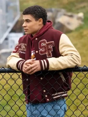 My Life with the Walter Boys S02 Kolton Stewart Varsity Jacket Front