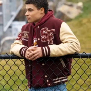 My Life with the Walter Boys S02 Kolton Stewart Varsity Jacket Front