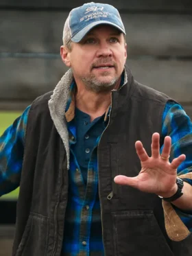 My Life with the Walter Boys S02 Marc Blucas Cotton Vest Side