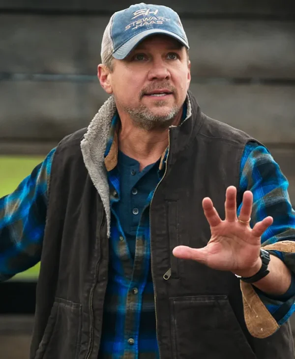 My Life with the Walter Boys S02 Marc Blucas Cotton Vest Side