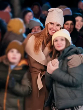 My Life with the Walter Boys S02 Sarah Rafferty Trench Wool Coat