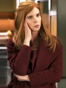 My Life with the Walter Boys S02 Sarah Rafferty Wool Coat Side