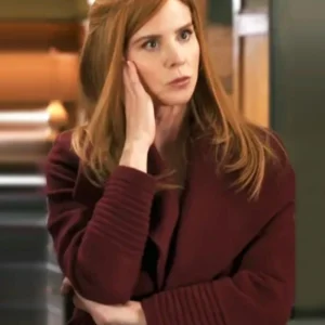 My Life with the Walter Boys S02 Sarah Rafferty Wool Coat Side