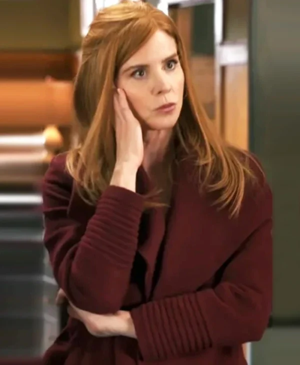 My Life with the Walter Boys S02 Sarah Rafferty Wool Coat Side