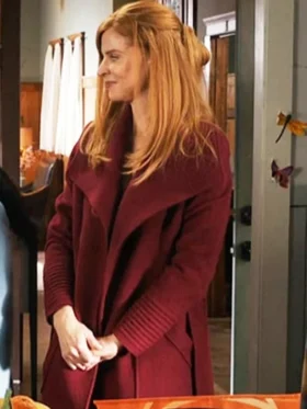 My Life with the Walter Boys S02 Sarah Rafferty Wool Coat Front