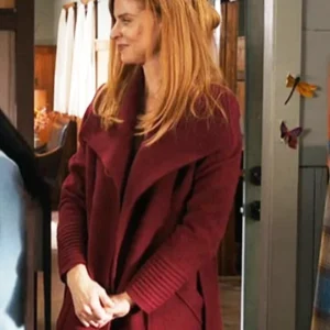 My Life with the Walter Boys S02 Sarah Rafferty Wool Coat Front