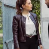 NCIS Tony and Ziva S01 Nassima Benchicou Leather Jacket